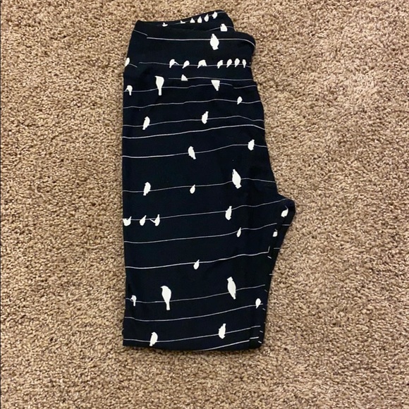 Lularoe Bird Leggings - Picture 1 of 2